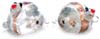 Tortoise Glass beads - click here for large view